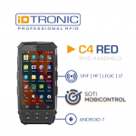 iDTRONIC‘s RFID HANDHELD C4 RED – Unique on the market: Certified for SOTI MobiControl Communications