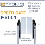 iDTRONIC ST-01: Speed Gate – Modern Design combined with the highest Security Standards