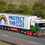 Eddie Stobart is proud to support the NHS with a newly branded Rainbow truck to raise money for NHS Charities Together
