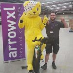 Leading two-person delivery specialists pedal for pounds