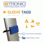 iDTRONIC‘s Industrial Tags: RFID Sleeve Tags