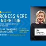 Transport Minister Baroness Vere to tackle key sectoral issues at the Microlise Transport Conference